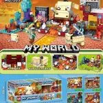 Klocki My World MG1203 Zestaw Figurek i Konstrukcji, 8 szt.