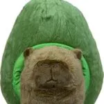 Maskotka Pluszowa Kapibara w Awokado 28cm