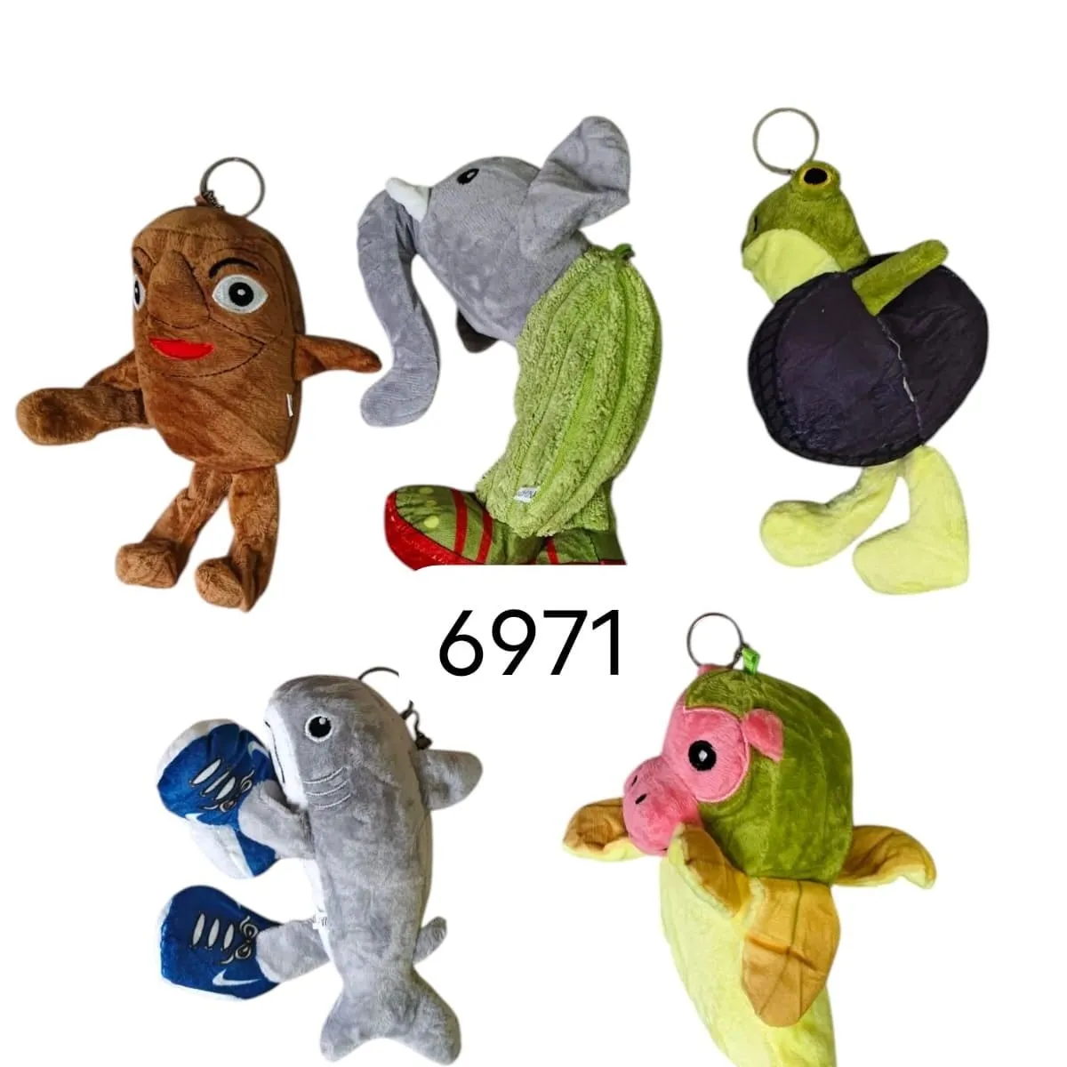 Maskotka Brelok Brainroot - Mix Wzorów Pluszowych, 12 szt.