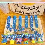 Brelok do Kluczy Stitch z Paskiem Silikonowy Figurka 3D Mix 12szt