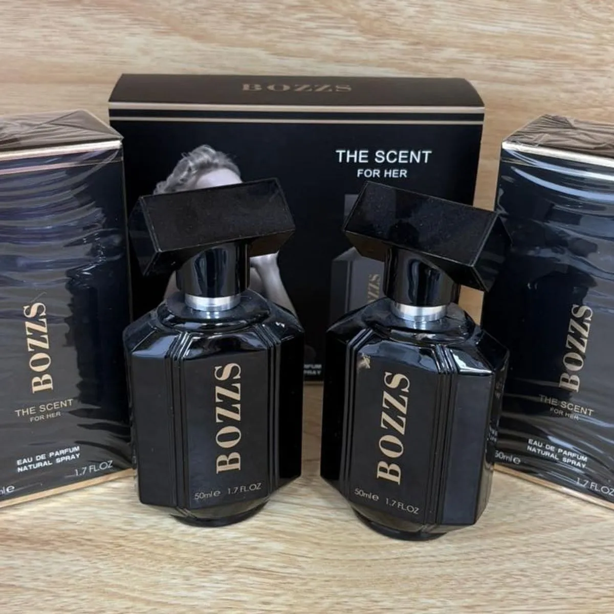 Zestaw Perfume Bozzs 2x50ml The Scent For Her Czarny