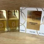 Zestaw Perfume Dimilion Gold 2x50ml Eau de Parfum Złoty Duopak