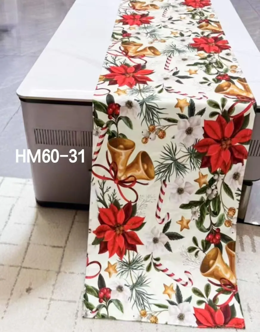 Świąteczne Bieżniki Stołowe 40x180cm HM60-31