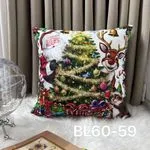 Poszewki Świąteczne 40x40cm z Mikołajem i Reniferem