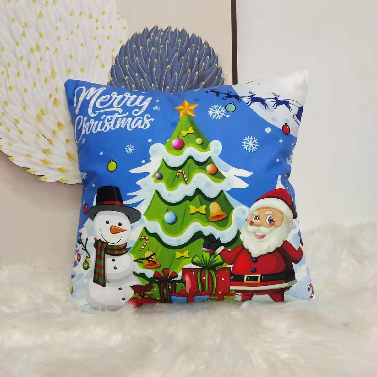 Poszewki świąteczne Merry Christmas 40x40cm