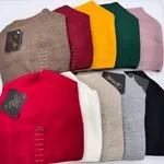 Czapki damskie beanie dzianinowe 12 szt mix kolorów