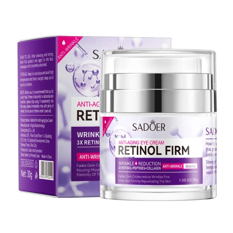 SADOER Retinol Firmowy krem pod oczy 15g
