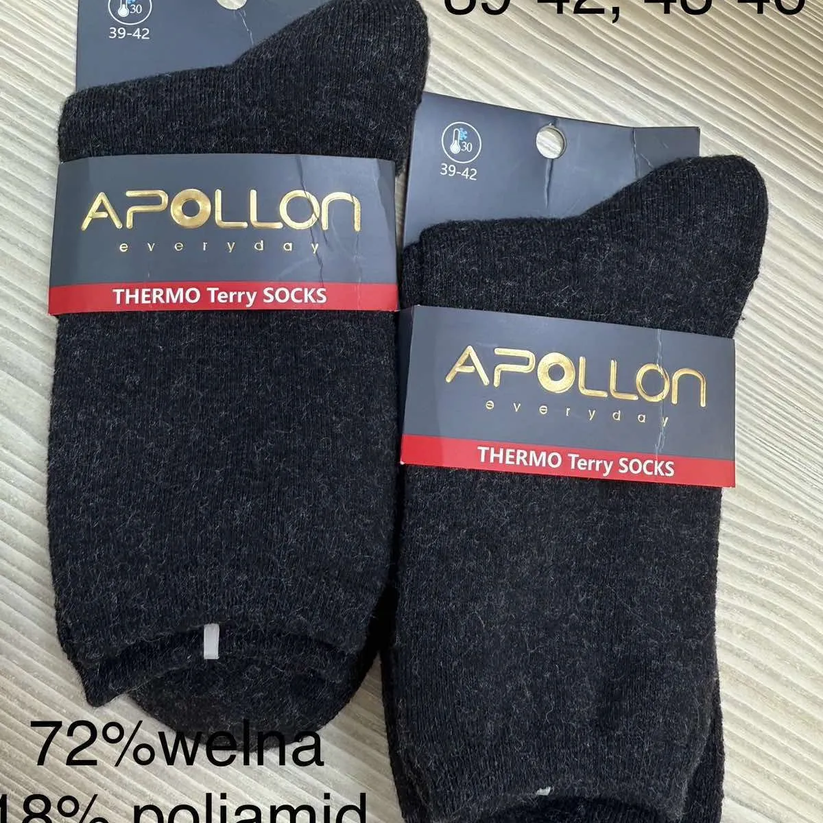 Skarpetki męskie termo Apollo 39-42 i