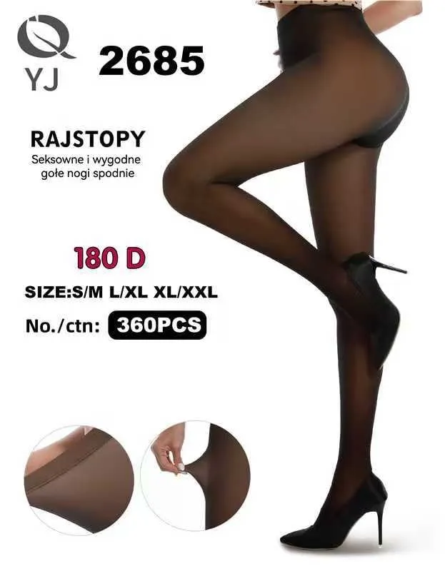 Rajstopy damskie 180D S/M L XL XXL