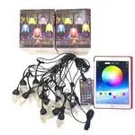 Lampki Dekoracyjne LED z pilotem RGB, 10 diod