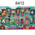 Zabawki Gaby Doll House Kolekcja Figurek 8412