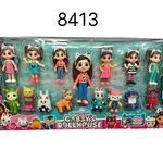 Zabawki Figurki Gabby's Dollhouse z akcesoriami 8413