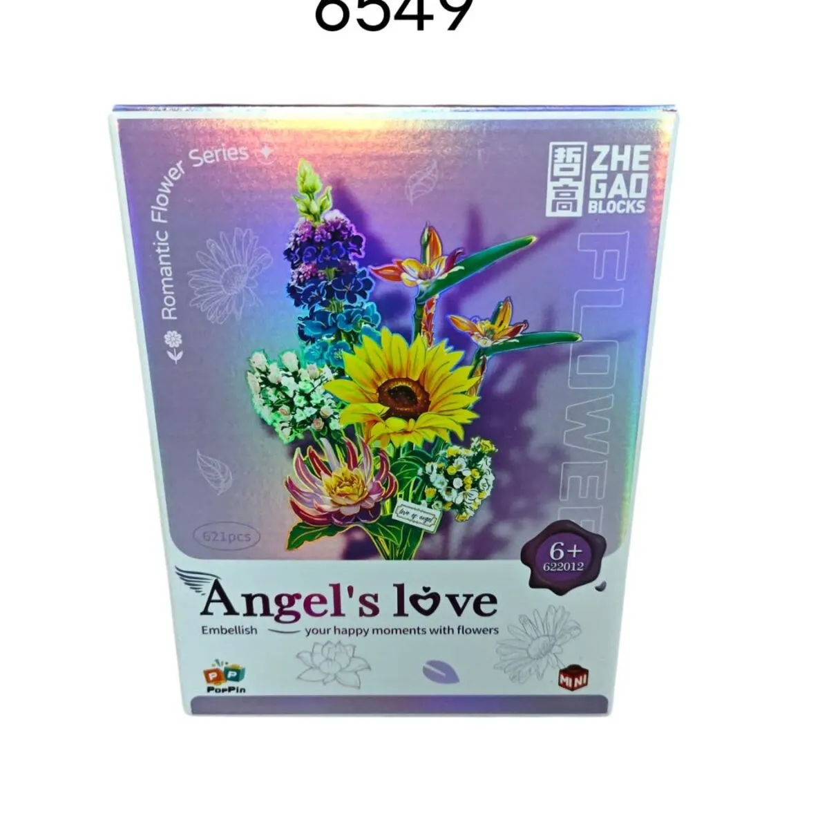 Klocki Kwiaty Angel's Love Romantic Flower Series 6549