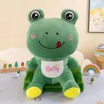 Maskotka Żaba z Kocykiem Baby Zielona