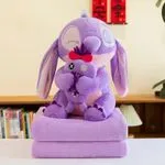 Maskotka Stitch z Kocyk i Lalką