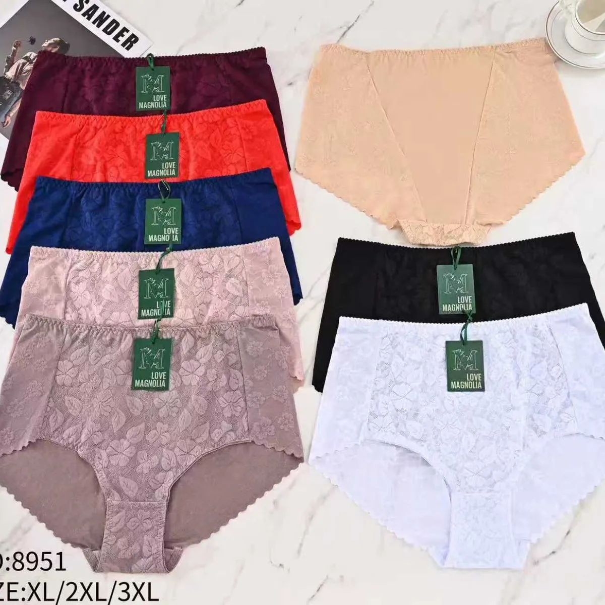 Majtki damskie Sander NO.0951 rozmiary XL/XXL/3XL