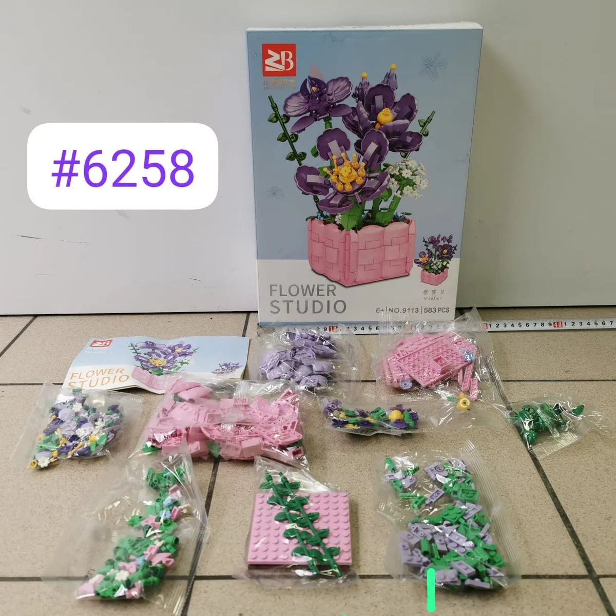 Klocki LEGO Flower Studio Kwiaty #6258