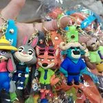 Brelok do Kluczy Zootropolus Zootopia Figürki