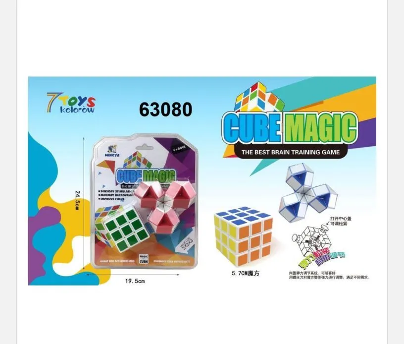 Kostka Rubika Cube Magic 3x3 5,7 cm 63080