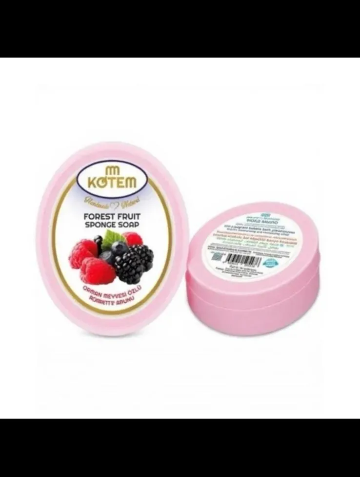 Mydełka Naturalne z Gąbką Forest Fruit 125g