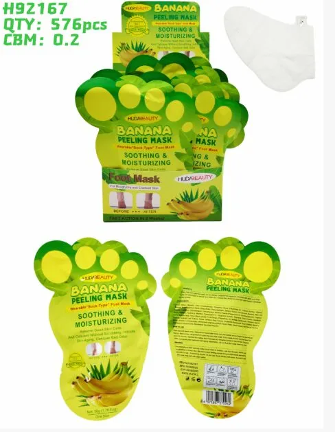 Maska do Stóp Peeling & Nawilżająca Holika Holika Banana 1szt