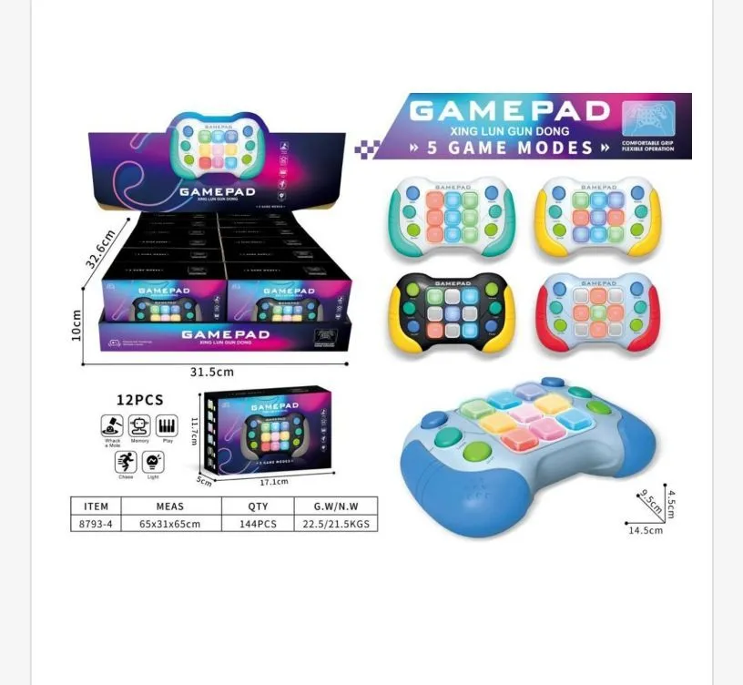 Gra Planszowa Gamepad 5w1 Xingo Dong 12 szt
