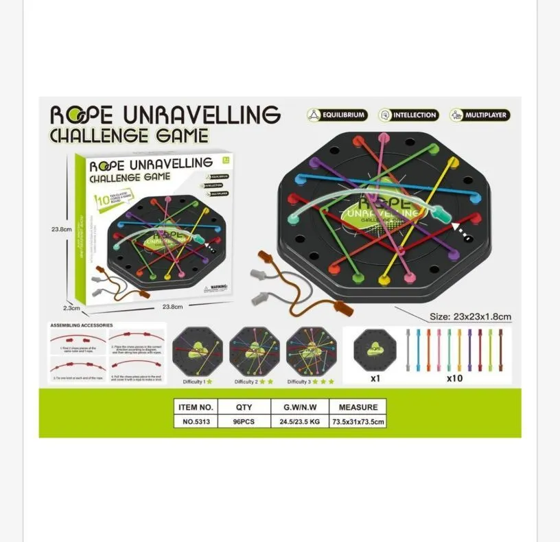 Gra Rope Unravelling Challenge 23x31 cm