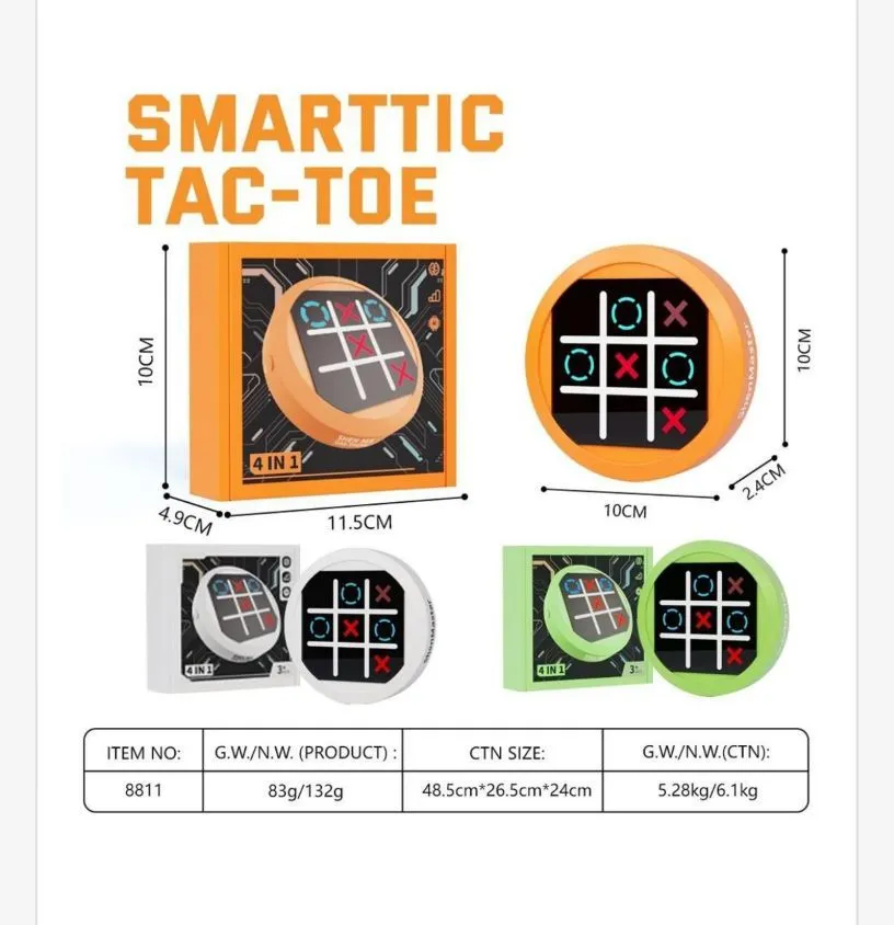 Zabawki Smart Tic Tac Toe 4w1