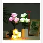 Lampki LED Kwiaty Różane 27cm x 9cm