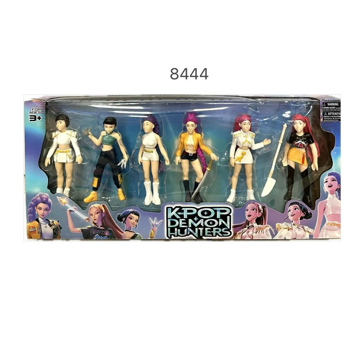 Zestaw figurek Kpop Demon Hunters 6 szt