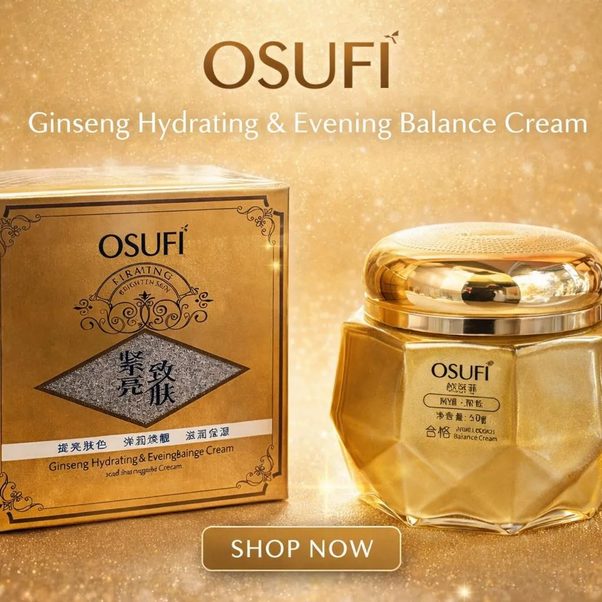 Krem do twarzy Osufi Ginseng Hydrating & Even Balance