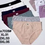 Majtki damskie XL-3XL, zestaw 8 szt, No.7028