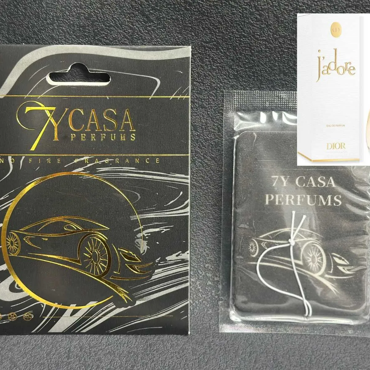 Zapach do samochodu Ycasa Pure Perfumes 12 szt/opak.