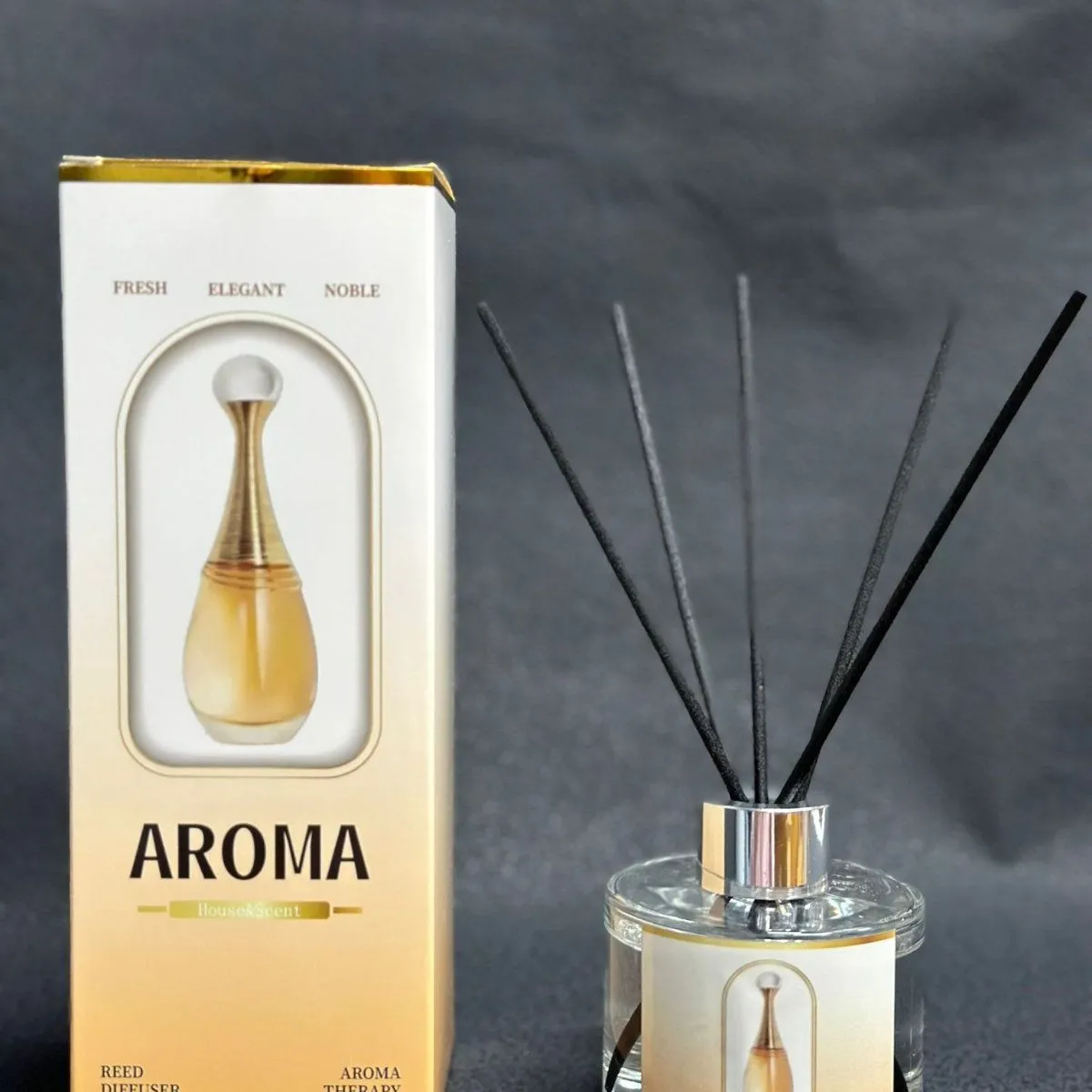 Dyfuzor zapachowy Aroma Reed 120ml Fresh Elegant Noir