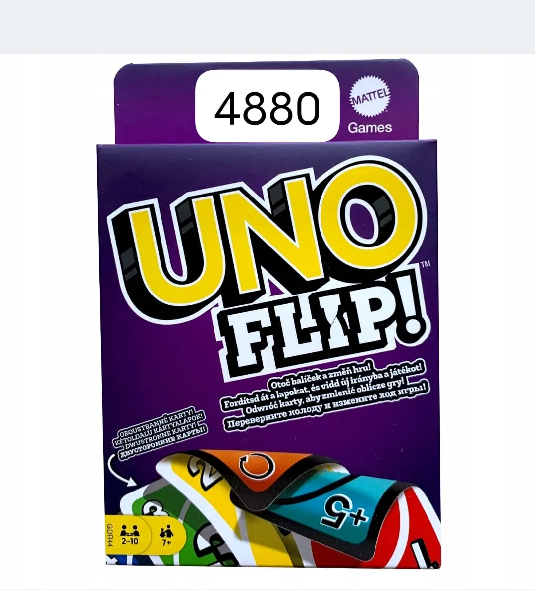 Gra karciana UNO Flip! 4880 Mattel