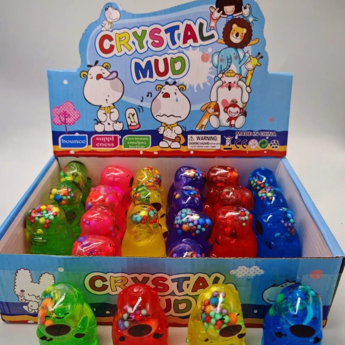 Zabawki Crystal Mud - kolorowe kulki z błotem