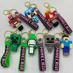 Breloki Minecraft - figurki z zawieszką, zestaw wielokolorowy