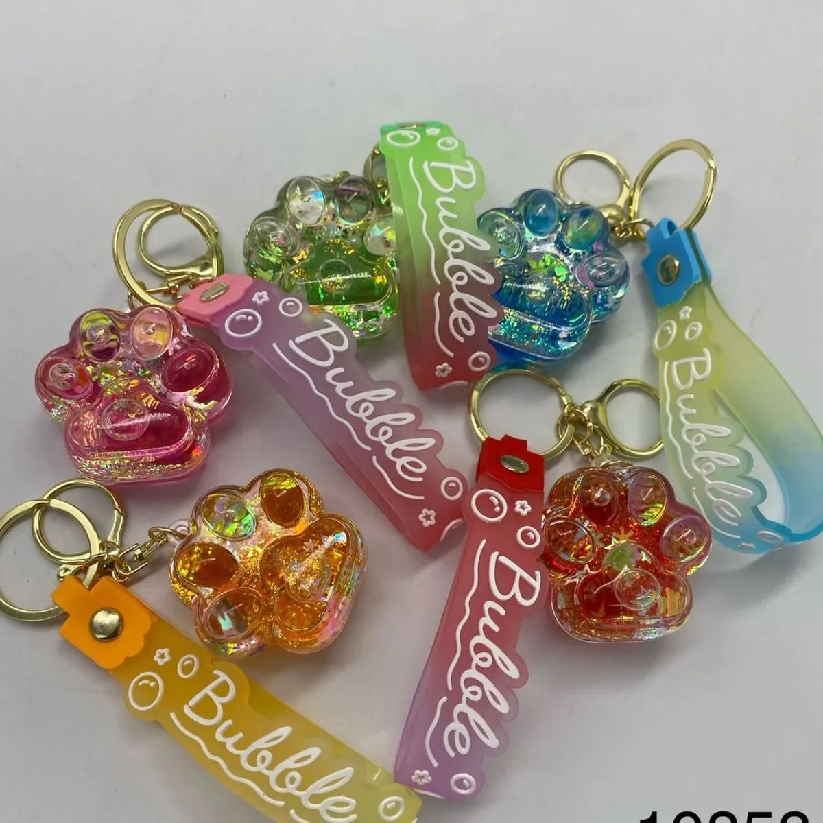 Brelok Zabawkowy Łapa Bubble w 6 Kolorach