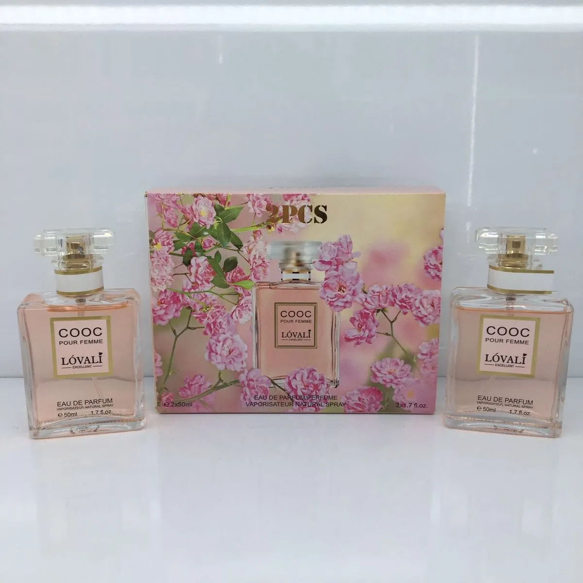 Zestaw 2x Eau de Parfum LOVALI 50ml + COCO 50ml
