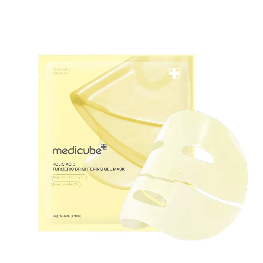 Maska Medicube Kwas Kójowy + Kurkuma 4PCS 25ml