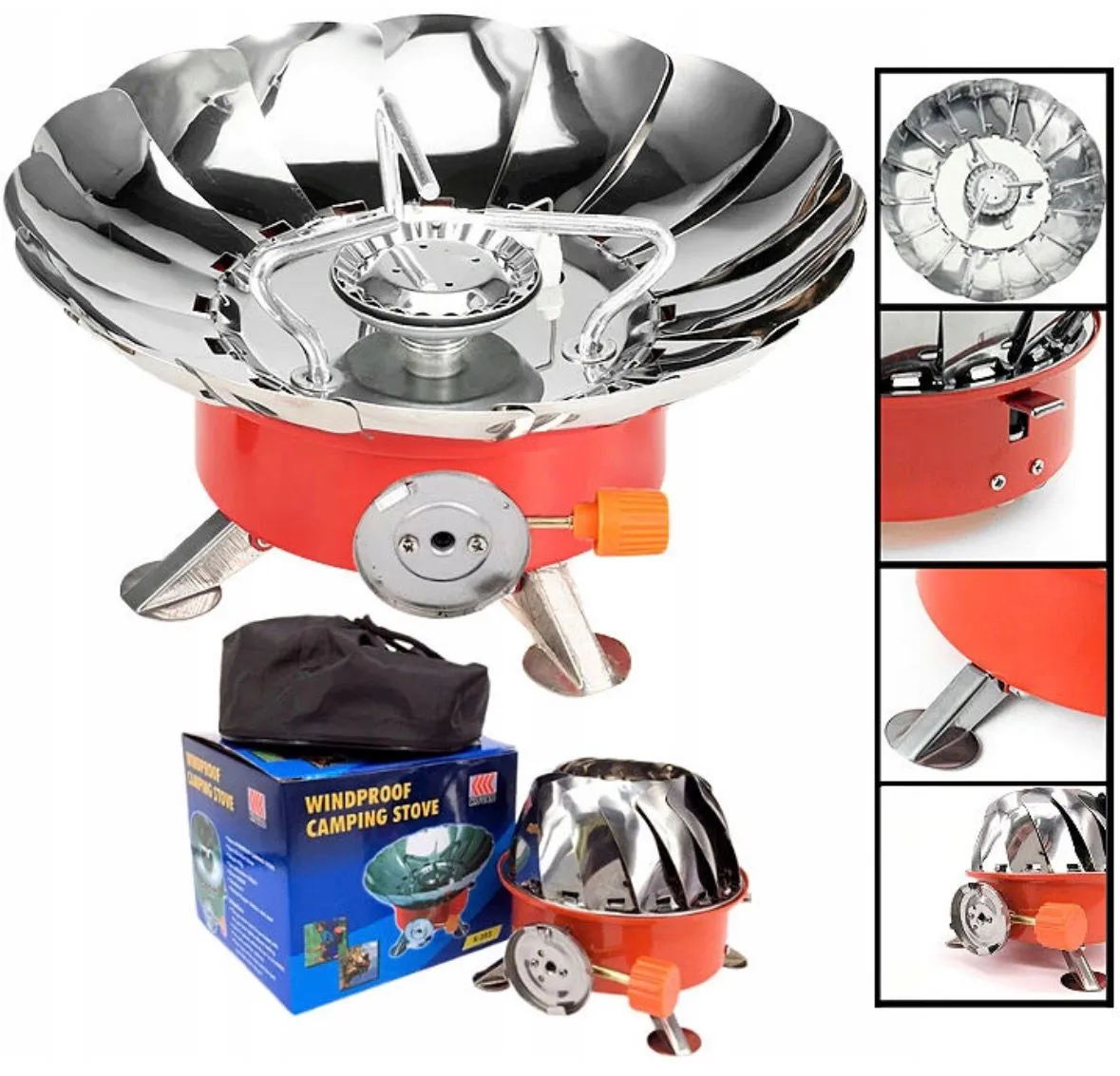 Turystyczna Kuchenka Gazowa Windproof