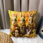 Poszewka Welvet 40x40 cm z królikami BL64-3