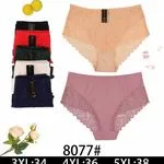 Majtki damskie koronkowe figi XL-5XL 8077#