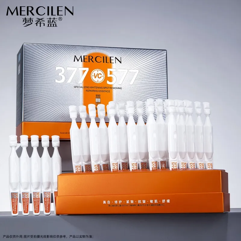 Esencja do twarzy Mercilen 377VC557 wybielająca, 6 szt