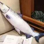 Maskotka Pluszowa Ryba Łosoś 60cm