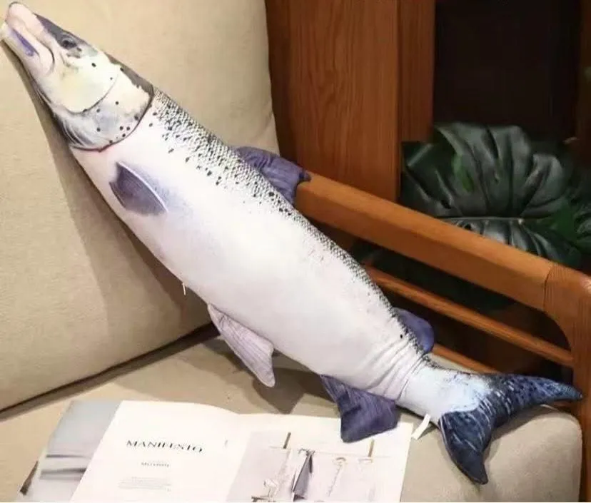 Maskotka Pluszowa Ryba Łosoś 60cm