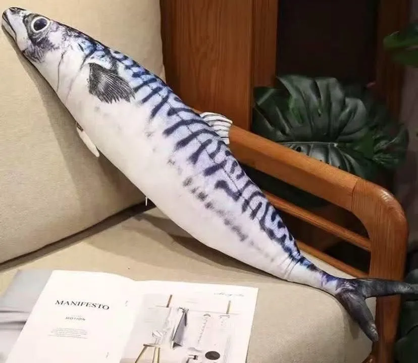 Maskotka Pluszowa Ryba Makrela 60cm