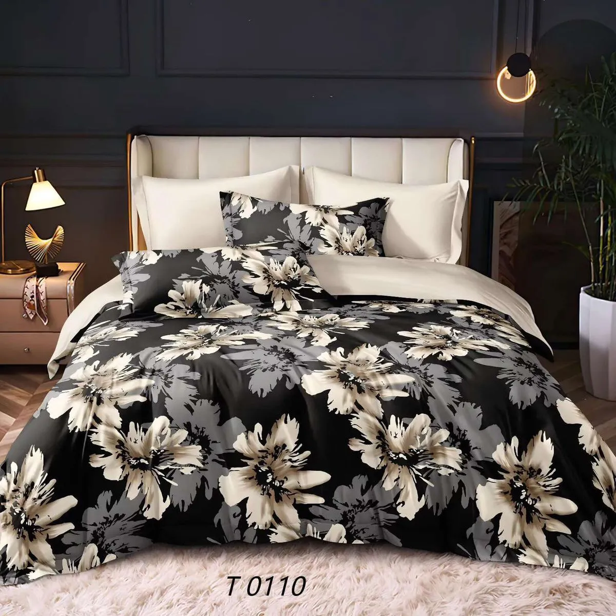 Komplet Pościel Bawełna 3CZ 200/220 T0110