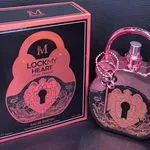 Woda perfumowana Lock My Heart 100ml - flakon kłódka z kluczykiem
