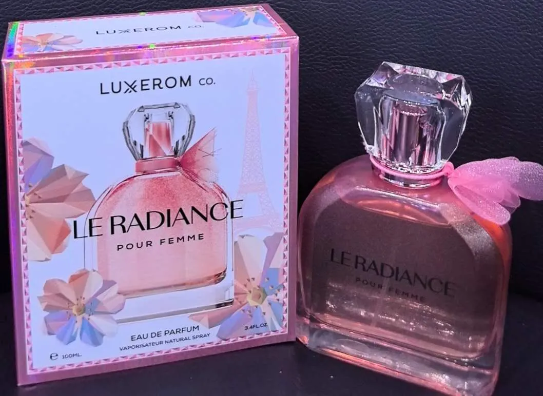 LE Radiance Eau de Parfum 100ml Damska z Brokatem